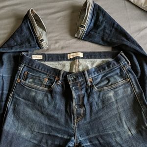 Gap 1969 Stretch Kaihara Jap Selvedge 33x32 Slim